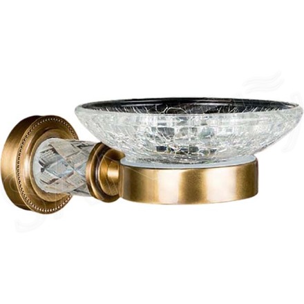 Мыльница Boheme Murano Cristal 10903-CRST-BR