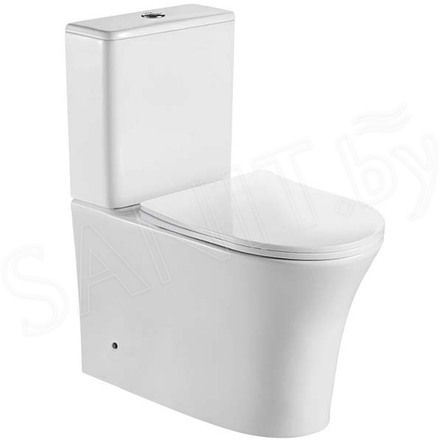 Напольный унитаз Cerutti Adige MW CT9243 / Adige CT7836 безободковый с крышкой Soft Close