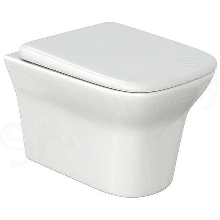 Подвесной унитаз Cerutti Ami CT8780 безободковый с крышкой SoftClose