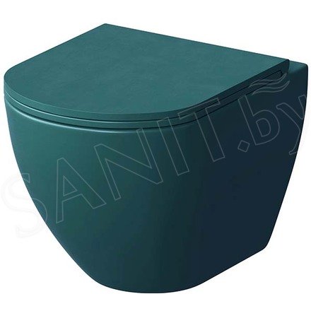 Подвесной унитаз Grossman GR-4455OLMS безободковый с крышкой Soft Close
