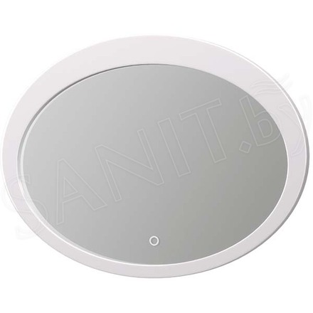 Зеркало 1Marka Eclipse Light с сенсорным выключателем и еврокромкой