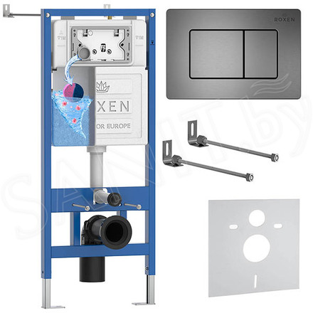 Комплект инсталляции 4 в 1 Roxen StounFix Dual Fresh 859290 с аромадозатором