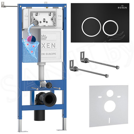 Комплект инсталляции 4 в 1 Roxen StounFix Dual Fresh 811558 с аромадозатором