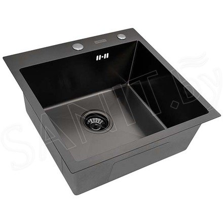 Кухонная мойка Arfeka Eco AR 50 Black PVD Nano / Nano Decor / Nano Decor Millet Grains / Nano Decor Volcanic Rock