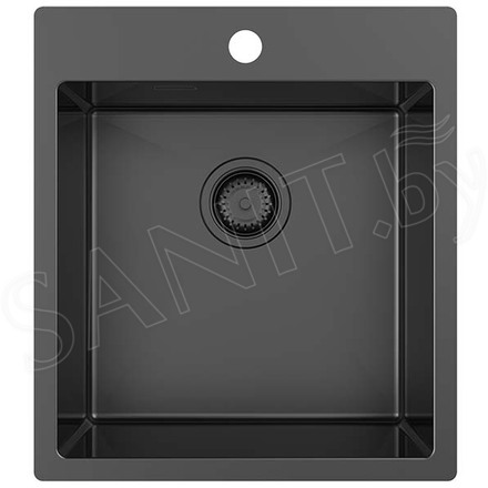 Кухонная мойка Zorg ZRN 5045 Premium PVD Gunblack