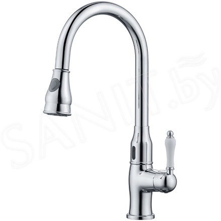 Смеситель для кухонной мойки Kaiser Vincent-Sensor 31366 сенсорный с выдвижным изливом