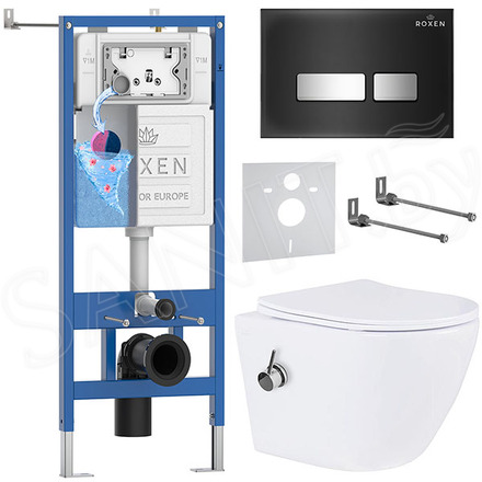 Комплект инсталляции 6 в 1 Roxen StounFix Dual Fresh 963184 с аромадозатором
