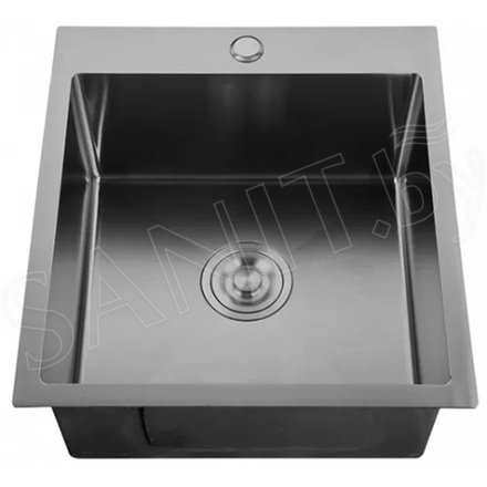 Кухонная мойка GranFest GF-4844 PVD графит