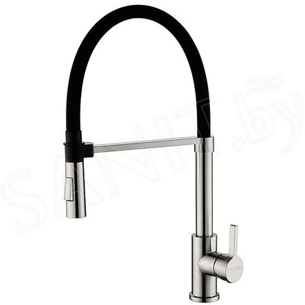 Смеситель для кухонной мойки Paulmark Halt Ha214021-Ni(BS) / Ha214021-CR
