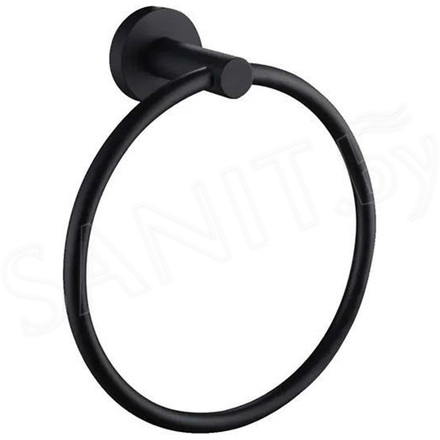 Держатель для полотенец Rea Mist 05 black matt 80028