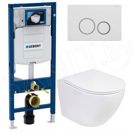 Комплект инсталляции Geberit Sigma UP320 111.305.MH.1 c унитазом Roxen Antares 530185-01
