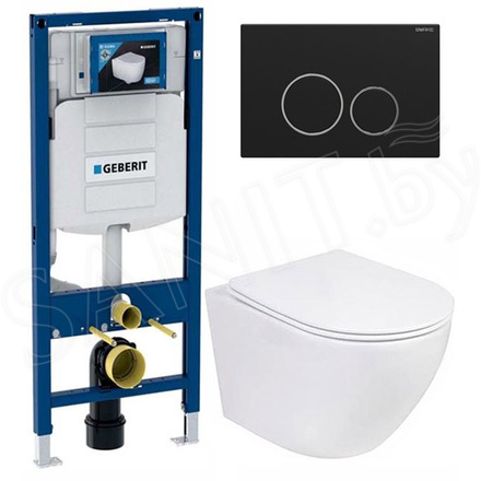 Комплект инсталляции Geberit Sigma UP320 111.305.BH.1 c унитазом Roxen Antares 530185-01