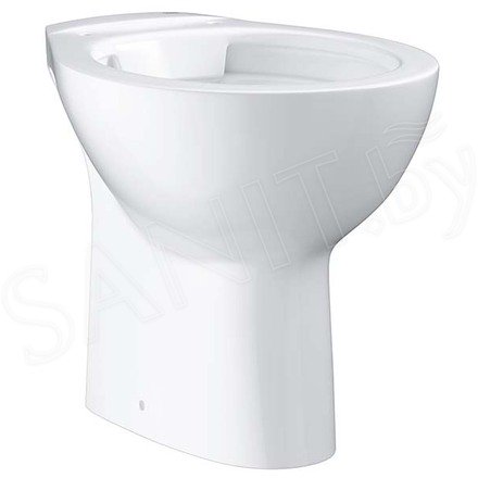 Приставной унитаз Grohe Bau Ceramic 39431000 безободковый