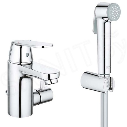 Смеситель для умывальника Grohe Eurodisc Cosmopolitan 23433000 с гигиеническим душем