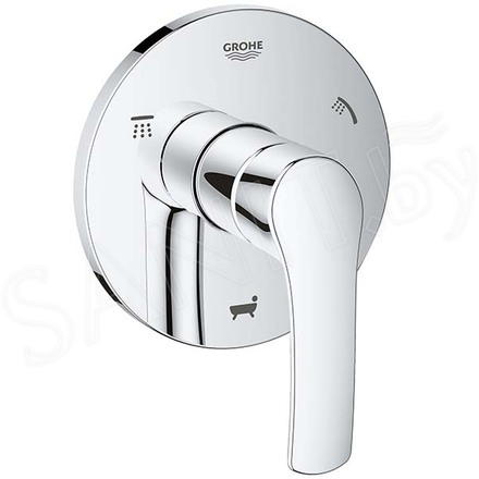 Переключатель режимов встраиваемый Grohe Eurosmart 19972002 (3 функции)