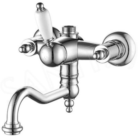 Смеситель для ванны Caprigo Adria-uno 02-519-CRM