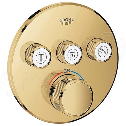 Смеситель встраиваемый Grohe Grohtherm SmartControl 29121GL0 / 29121GN0 термостатический