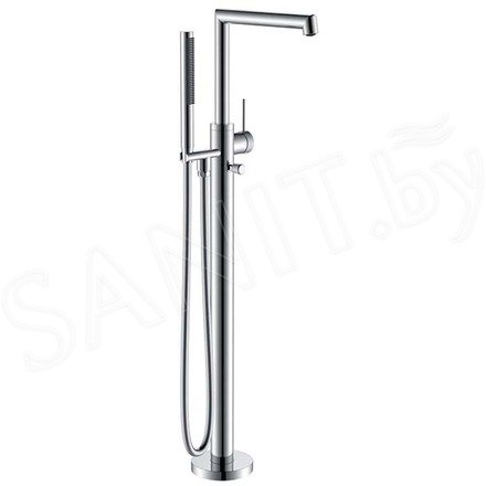 Смеситель для ванны Vincea Rim VTF-2RMCH напольный