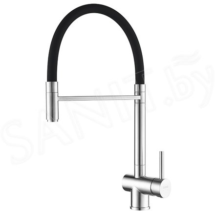 Смеситель для кухонной мойки Zorg Norse Satin Premium