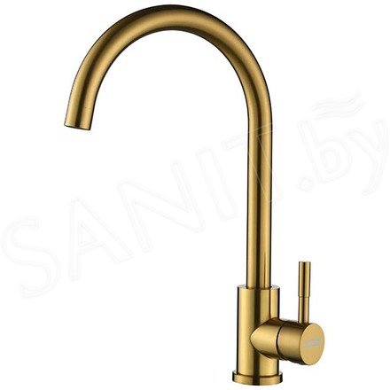 Смеситель для кухонной мойки Arfeka Sirio Gold PVD