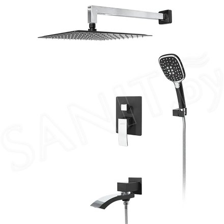 Душевая система Hansberge H6077BC встраиваемая