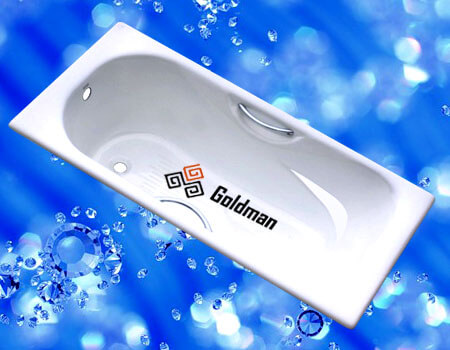 Чугунная ванна Goldman